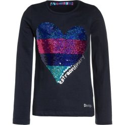 Desigual VANCOUVER Bluzka z długim rękawem navy. Niebieskie bluzki dziewczęce bawełniane marki Desigual, z długim rękawem. W wyprzedaży za 135,20 zł.