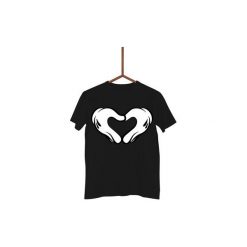 Koszulka Mickey Mouse Heart Męska. Białe koszulki męskie Failfake, s, z motywem z bajki, bez kołnierzyka. Za 130,00 zł.