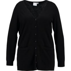 Kardigany damskie: Junarose JRNEWBONUS VNECK LONG CARDIGAN S Kardigan black beauty