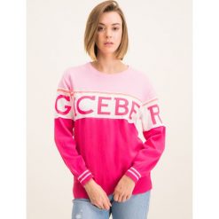 Sweter Iceberg 20EI2P0A00776044196. Różowe swetry damskie Iceberg, s, bez wzorów, z bawełny, klasyczne, bez rękawów, bez kaptura. W wyprzedaży za 839,00 zł.