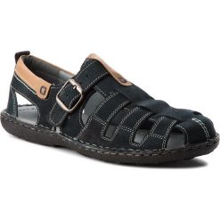 Sandały męskie: Sandały LASOCKI FOR MEN – MI08-448-51-01 Granatowy