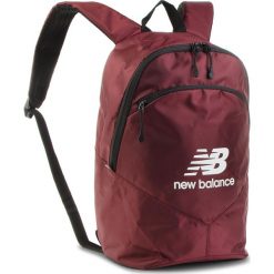 Plecak NEW BALANCE - NTBBAPK8BG Burgundy. Czerwone plecaki damskie New Balance, z materiału, sportowe. Za 99,99 zł.