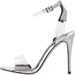 Sandały damskie: KENDALL + KYLIE ENYA Sandały na obcasie silver