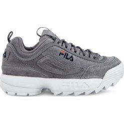 Szare Sportowe Buty Fila DISRUPTOR S LOW WMN. Szare buty sportowe damskie Molly.pl, ze skóry. Za 549,00 zł.
