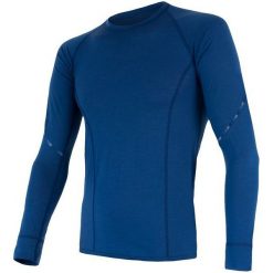 Sensor Koszulka Termoaktywna Z Długim Rękawem Merino Air M Blue M. Niebieskie koszulki męskie termoaktywne marki Sensor, m, bez wzorów, z wełny, z długim rękawem. W wyprzedaży za 199,00 zł.