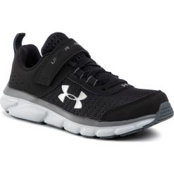 Buty UNDER ARMOUR - Ua Gs Assert 8 Ac 3022101-001 Blk. Czarne półbuty dziewczęce Under Armour, na rzepy. Za 199,00 zł.