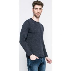 Blend - Sweter. Szare swetry klasyczne męskie Blend, m, z bawełny, z okrągłym kołnierzem. W wyprzedaży za 59,90 zł.