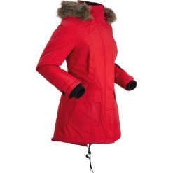 Kurtka funkcyjna outdoorowa, ocieplana bonprix ciemnoczerwony. Czerwone kurtki damskie bonprix, s, bez wzorów. Za 269,99 zł.