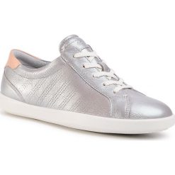 Sneakersy ECCO - Leisure 20503351322 Concrete/Powder. Szare półbuty damskie ecco, ze skóry. W wyprzedaży za 329,00 zł.