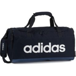 Torba adidas - Lin Duffle S FM6745 Legink/Tecind/White. Czarne plecaki męskie Adidas, bez wzorów, z materiału, sportowe. Za 99,00 zł.