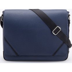 Torba na ramię - Granatowy. Niebieskie torby na ramię męskie Reserved, na ramię. Za 129,99 zł.