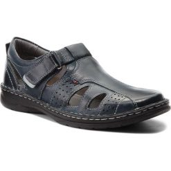 Sandały LASOCKI FOR MEN - MI18-276-05 Granatowy. Niebieskie klapki męskie Lasocki For Men, bez wzorów, ze skóry. Za 159,99 zł.