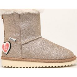 Pepe Jeans - Śniegowce dziecięce Angel Glitter. Szare botki dziewczęce z okrągłym noskiem. W wyprzedaży za 189,90 zł.