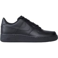 Nike Sportswear - Buty Air Force 1 '07. Czarne buty sportowe męskie Nike Sportswear, ze skóry, bez zapięcia. Za 419,90 zł.