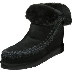 Botki damskie: Mou ESKIMO Botki na koturnie black