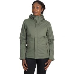 Kurtka funkcyjna "Mendell" w kolorze khaki. Brązowe kurtki damskie Trespass Women, s, bez wzorów, bez kaptura. W wyprzedaży za 527,95 zł.