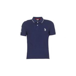 Koszulki polo z krótkim rękawem U.S Polo Assn. USPA SPORT LOGO. Niebieskie koszulki sportowe męskie marki U.S. Polo Assn., s, z krótkim rękawem. Za 311,20 zł.