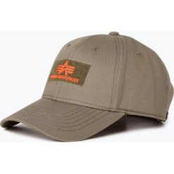 Alpha Industries - Męska czapka z daszkiem, zielony. Zielone czapki męskie marki Alpha Industries, bez wzorów, eleganckie. Za 129,95 zł.