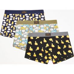 3 pack bokserek The Simpsons - Wielobarwny. Szare bokserki męskie House, bez wzorów. Za 59,99 zł.