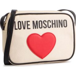 Torebka LOVE MOSCHINO - JC4332PP07KV110A Nero. Brązowe listonoszki damskie Love Moschino, na co dzień, bez wzorów, ze skóry ekologicznej, na ramię, bez dodatków. Za 479,00 zł.