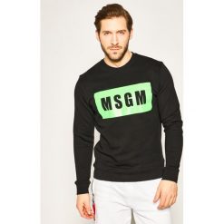 Bluza MSGM 2840MM68CF 207099. Czarne bluzy męskie MSGM, m, bez wzorów, bez kołnierzyka, bez rękawów, bez kaptura. W wyprzedaży za 409,00 zł.
