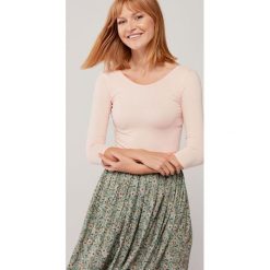 Bluzka Lovoa English Rose XXS różowy. Różowe bluzki damskie Marie Zélie, s, w paski, z elastanu, z dekoltem na plecach, bez rękawów. Za 127,00 zł.