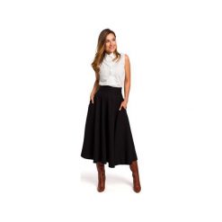 Rozkloszowana spódnica midi S196. Czarne spódniczki damskie Style, s, eleganckie, midi, rozkloszowane. Za 155,00 zł.
