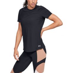 Under Armour Perpetual Koszulka Czarny. Czarne koszulki damskie Under Armour, l, bez wzorów, z elastanu, bez kołnierzyka, z krótkim rękawem. Za 274,95 zł.