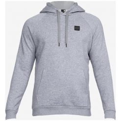 Under Armour Rival Bluza Szary. Szare bluzy męskie Under Armour, s, bez wzorów, z bawełny, bez kołnierzyka, bez rękawów, bez kaptura. Za 240,95 zł.