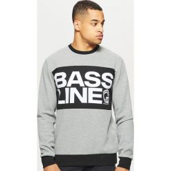 Bluza z napisem - Szary. Szare bluzy męskie rozpinane marki Cropp, s, z napisami. Za 79,99 zł.