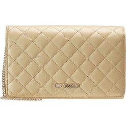 Love Moschino QUILTED CROSSBODY Torba na ramię oro. Żółte torebki klasyczne damskie marki Love Moschino. Za 459,00 zł.