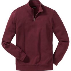 Bluzy męskie: Bluza ze stójką Regular Fit bonprix czerwony klonowy