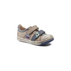 Buty Dziecko GBB SERGE. Szare trampki chłopięce GBB, bez wzorów, bez zapięcia. Za 279,20 zł.