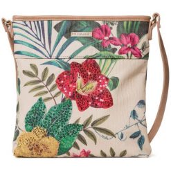 Desigual Torebka Beżowa Crossbody Bols Clio Kaua. Brązowe torebki klasyczne damskie Desigual, bez wzorów, bez dodatków. Za 249,00 zł.