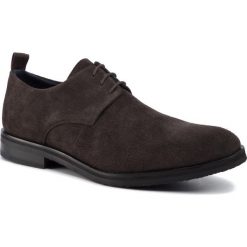 Półbuty JOOP! - Para 4140004663 Dark Brown 702. Pomarańczowe półbuty męskie JOOP!, na co dzień, bez wzorów, ze skóry, bez zapięcia. W wyprzedaży za 409,00 zł.