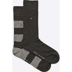 Tommy Hilfiger - Skarpety Rugby (2-pack). Skarpetki męskie TOMMY HILFIGER, bez wzorów, z elastanu. W wyprzedaży za 45,90 zł.