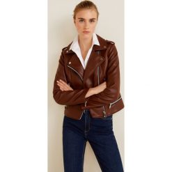 Mango - Kurtka Liz. Szare kurtki damskie Mango, l, z bawełny. Za 199,90 zł.