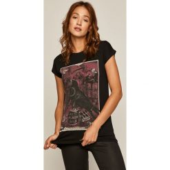 Medicine - T-shirt Salted Caramel. Szare bluzki damskie MEDICINE, s, z nadrukiem, z bawełny, casualowe, z okrągłym kołnierzem, z krótkim rękawem. Za 59,90 zł.