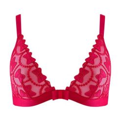 Biustonosz braletka Aubade VIKTOR&ROLF The Bow Collection OC10. Czarne biustonosze Aubade, bez wzorów, z poliesteru. W wyprzedaży za 249,00 zł.