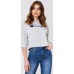 T-shirty damskie: Champion T-Shirt Classic Script – Grey