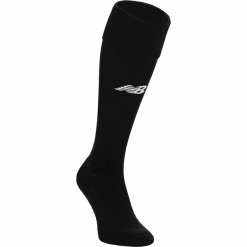 Getry piłkarskie - EJA9029BKW. Skarpetogetry męskie piłkarskie New Balance, bez wzorów, z elastanu, do piłki nożnej. Za 39,99 zł.