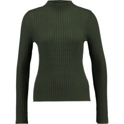 Swetry klasyczne damskie: one more story Sweter forest green