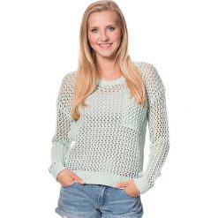 Sweter "Turnabout" w kolorze miętowym. Zielone swetry oversize damskie Roxy, l, z dzianiny. W wyprzedaży za 151,95 zł.