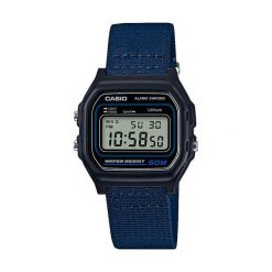 Zegarek Casio Męski W-59B-2AV Retro granatowy. Niebieskie zegarki męskie marki CASIO. Za 104,99 zł.