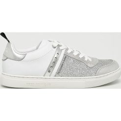 Trussardi Jeans - Buty. Szare buty sportowe damskie marki Trussardi Jeans, z jeansu. W wyprzedaży za 379,90 zł.