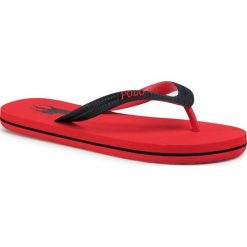 Japonki POLO RALPH LAUREN - Whitleburyii 816787977007 Red/Black. Czarne klapki męskie Polo Ralph Lauren, z tworzywa sztucznego, bez zapięcia. W wyprzedaży za 139,00 zł.