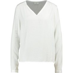 Bluzki damskie: Vila VICAVA VNECK Bluzka cloud dancer