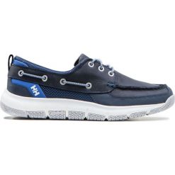 Buty HELLY HANSEN NEWPORT F-1 DECK Granatowy. Niebieskie buty sportowe męskie marki Helly Hansen, ze skóry, bez zapięcia. W wyprzedaży za 434,00 zł.