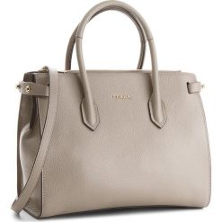 Torebka FURLA - Pin 942230 B BLS1 OAS Sabbia b. Szare torebki klasyczne damskie Furla, bez wzorów, ze skóry, klasyczne, bez dodatków. W wyprzedaży za 739,00 zł.