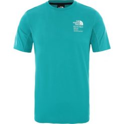 Koszulka The North Face Glacier T94CEGH8E. Niebieskie koszulki męskie The North Face, m, bez wzorów, bez kołnierzyka, bez rękawów. Za 96,99 zł.